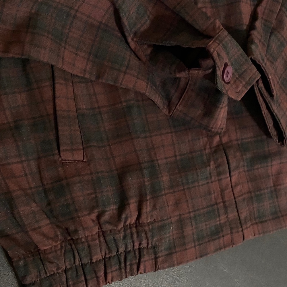 Asos Plaid Button-Up Jacket - Picture 3 of 6
